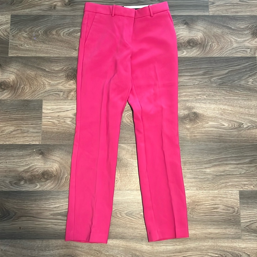 Bright Hot Pink Work Dress Pants Slacks